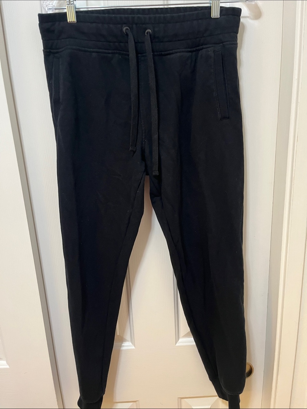 Calvin Klein Black Drawstring Jogger Pants